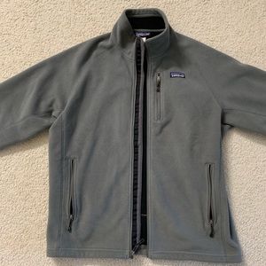 Patagonia Gray ZIP Up Fleece Jacket